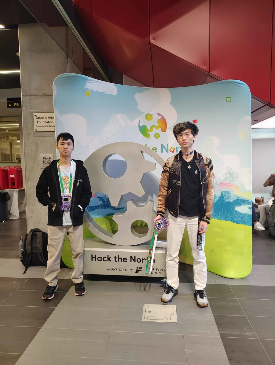 The Dogwatch team at Hack the North 2026